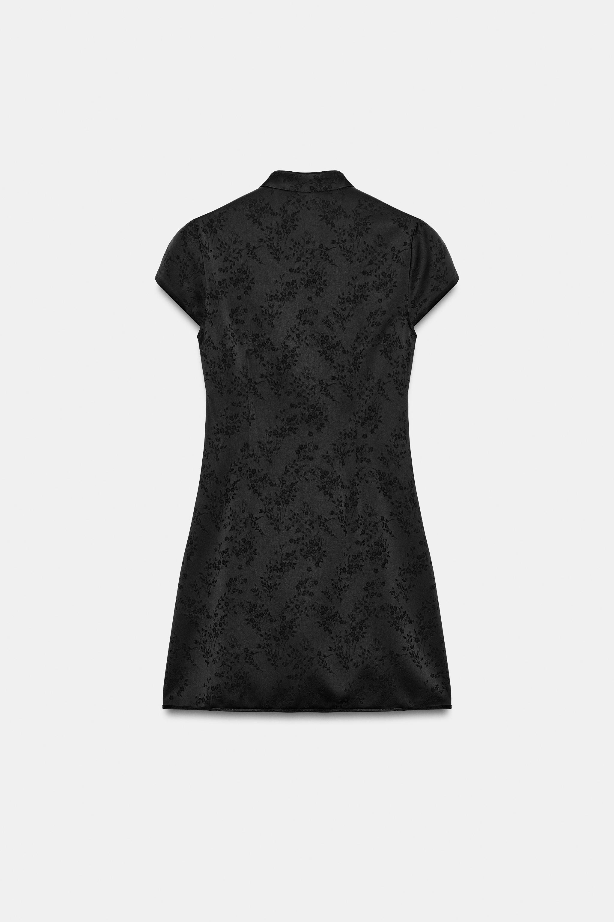SHORT JACQUARD DRESS